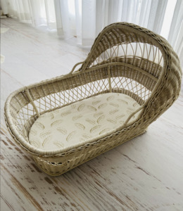 Sheets Change Pad Cover: Anchor & Arrow - Bassinet sheet / Change Table Cover | Gold Fern