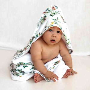 Snuggle Hunny Kids - Organic Hooded Baby Towel | Eucalypt