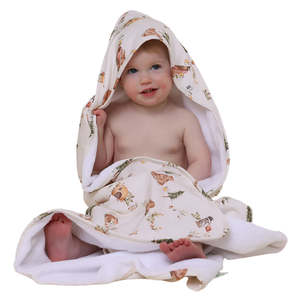 Snuggle Hunny Kids - Organic Hooded Baby Towel | Bears