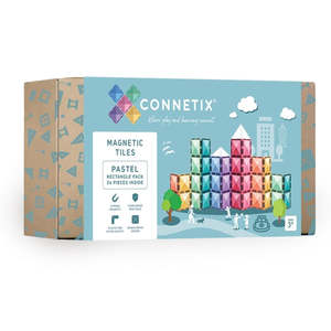 Connetix Tiles: Connetix Tiles - 24 Piece Pastel Rectangle Pack