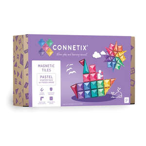 Connetix Tiles: Connetix Tiles - 64 Piece Pastel Starter Pack