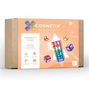 Connetix Tiles: Connetix Tiles - 40 Piece Pastel Square Pack