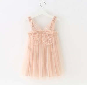 Petticoat Princess: Petticoat Princess - Champagne Butterfly Dress