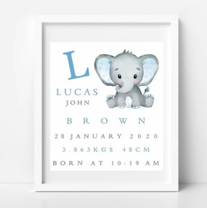 Baby Cusch: BabyCusch - Blue Elephant Frame