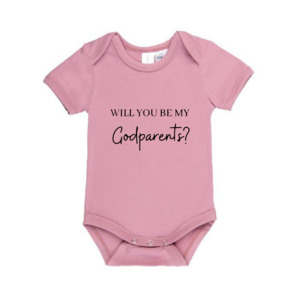 White Long Sleeve Bodysuits: MLW By Design - Godparents Bodysuit | Various Colours