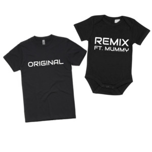 The Dad Squad: The Dad Squad - Original/Remix Adult T-Shirt & Baby Onesie Set *CLEARANCE*