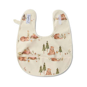 Feeding: Snuggle Hunny Kids - Waterproof Snuggle Bib | Bears