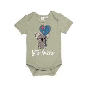 Australia Day: MLW By Design - Little Aussie Bodysuit | Various Colours