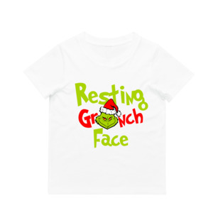 MLW By Design - Resting Grinch Face Tee | Various Colours