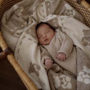 Pop Ya Tot - Knitted Blanket | Little Ted