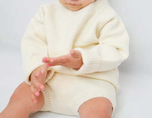 Moss Kids - Cloud Knit Set | Cream