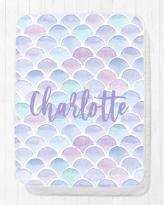 Timber Tinkers - Kids Blanket | Mermaid Tail