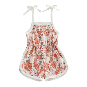 Retro Blossoms Playsuit