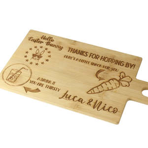 Personalised Items: Meridian Etch - Personalised Easter Bunny Board