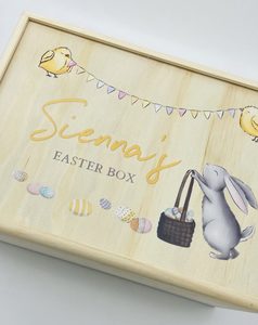 Timber Tinkers - Keepsake Boxes – Easter Bunny Colour (Pre-Order)