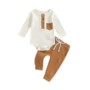 Sets On Sale: Wesley Ribbed Set | Brown