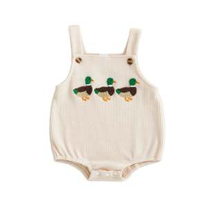 Romper Sale: Three Ducks Waffle Romper