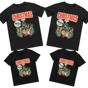 Christmas Collection: MLW By Design - Matching Iconic Christmas Tee | Various Colours