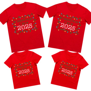 MLW By Design - Matching Christmas Crew 2025 Tees | Various Colours