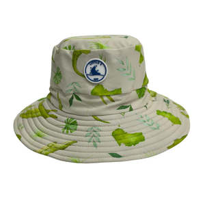 Brands: Little E & Co - Reversible Swim Hat | Crocodiles