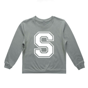 MLW By Design - Personalised Varsity Fleece Crew *CLEARANCE*