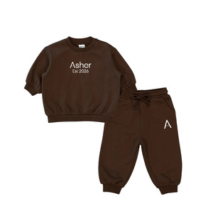 MLW By Design - Established Personalised Tracksuit | Dark Brown | LIMITED EDITION