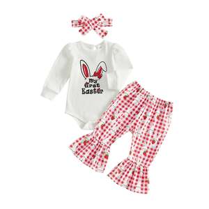 Easter Collection: Easter Eggs Flare Set | Red