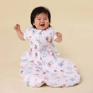 Snuggle Hunny Kids: Snuggle Hunny Kids- 2.5 TOG Organic Sleeping Bag | Fairy Garden
