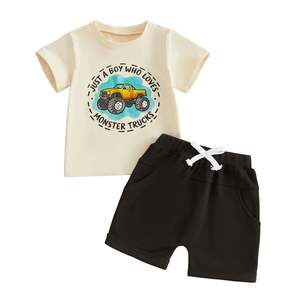 Affordable Baby: Monster Trucks Shorts Set