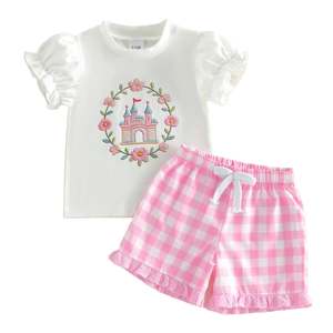 Fairy Castle Set | Pink Gingham