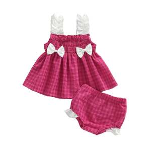 Affordable Baby: Chloe Bloomer Set | Berry