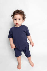 Under 15: Breezy Co. - Signature Tee | Navy