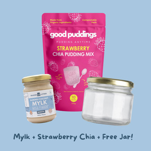 Strawberry Chia & Mylk Bundle + Free Jar!