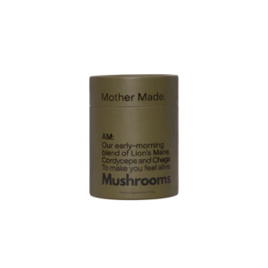 Coffee Tea And Alternatives: Mother Made - AM: Mini Morning Mushroom Supplement 100g