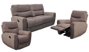 Lounge Suites: Everest Recliner Suite - Choc