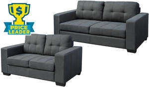 Lounge Suites: Jericho 3+2 Suite - Charcoal