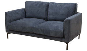 2 Seaters: Melrose 2 Seater Sofa - Blue