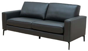 3 Seaters: Sawyer 3 Seater Sofa - Charcoal