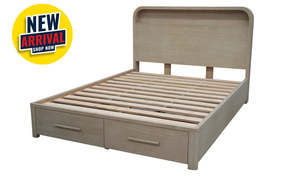 Denver Slat Bed w/Drawers