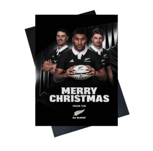 Greeting Card Range - Merry Christmas from the All Blacks