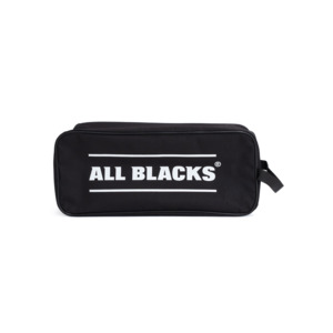 2024 Kit Bags: All Blacks White Stripe Kit Bag - Black