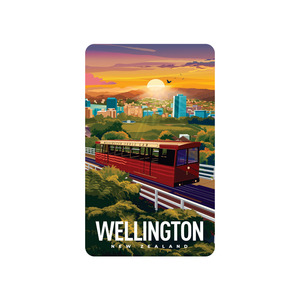 Native Illustration Magnet - Wellington (no tag)