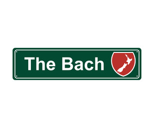 Native Wellington: The Bach Hanging Metal Sign