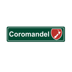 Coromandel Metal Sign