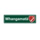 Whangamatā Metal Sign