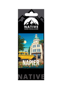Native Illustration Magnet -  Napier with Native Tag