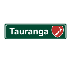 Native All: Tauranga Hanging Metal Sign