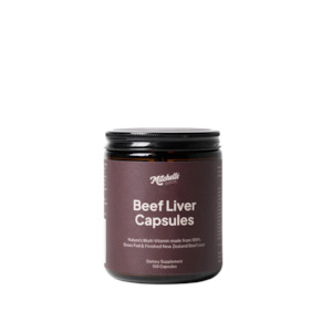 Vitamins: Mitchell's | Beef Liver Capsules