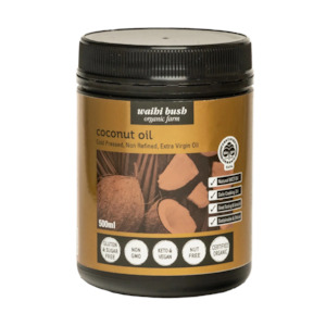 Grocery: Waihi Bush Organics | Organic Extra Virgin Coconut Oil