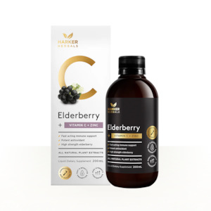 Harker Herbals | Vitamin C Elderberry + Zinc